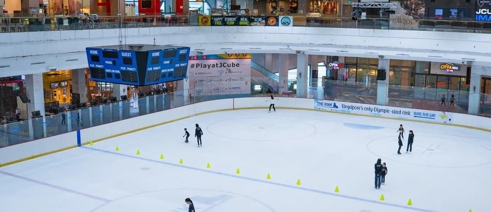 The Rink Singapore - Ice Skate Jcube