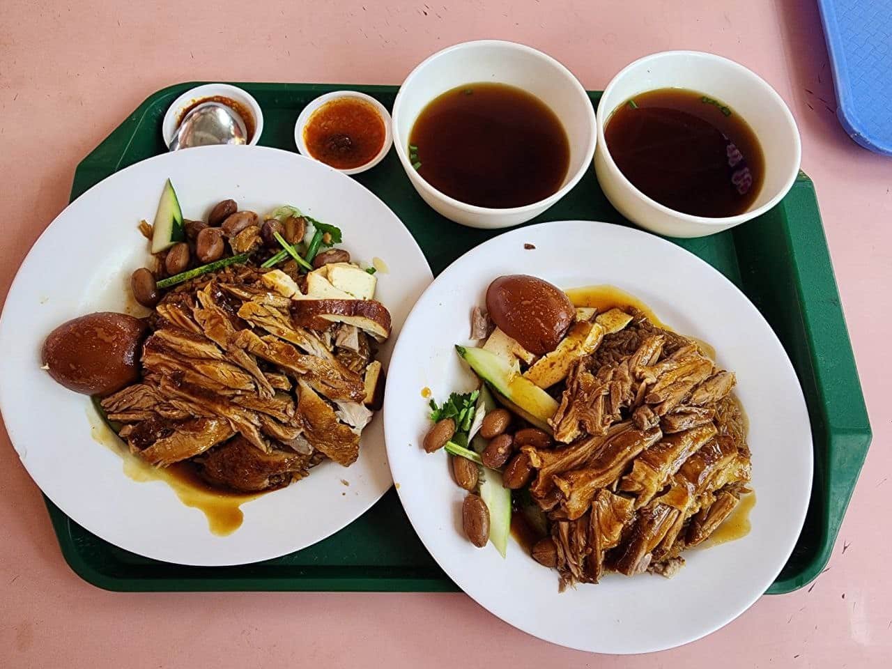 Chuan Kee Boneless Braised Duck Rice Dishwith rice photo